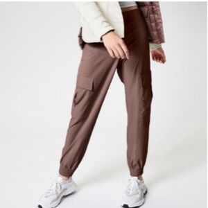 Athleta Brown Track Pants
